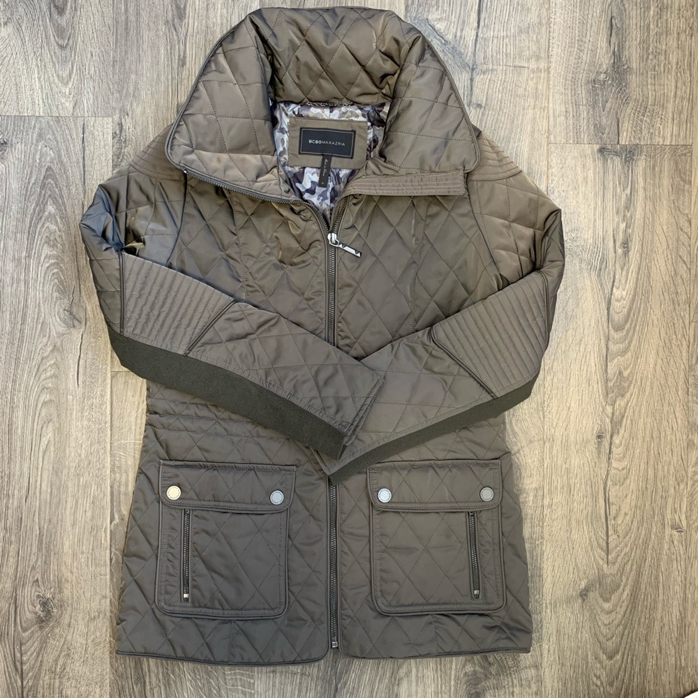 BGBC MAX AZRIA OLIVE GREEN JACKET